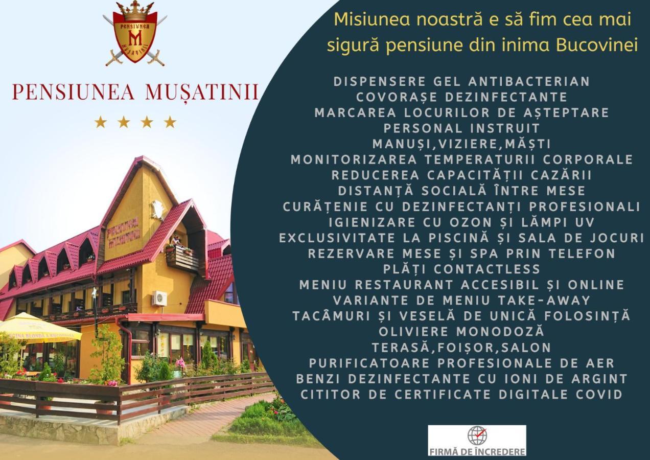Pensiunea Musatinii 푸트나 외부 사진