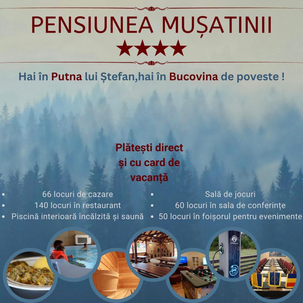 Pensiunea Musatinii 푸트나 외부 사진