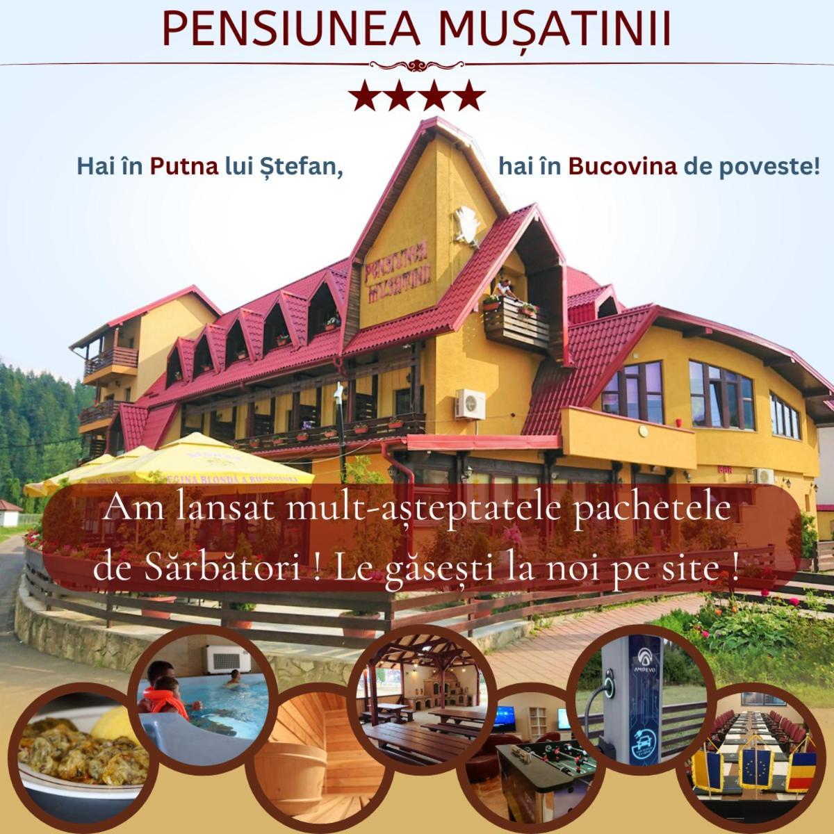 Pensiunea Musatinii 푸트나 외부 사진